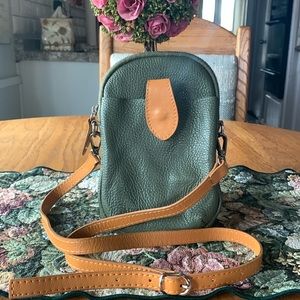 Divina Firenze Leather Crossbody Bag Made in Italy